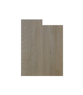 Glued alder solid body