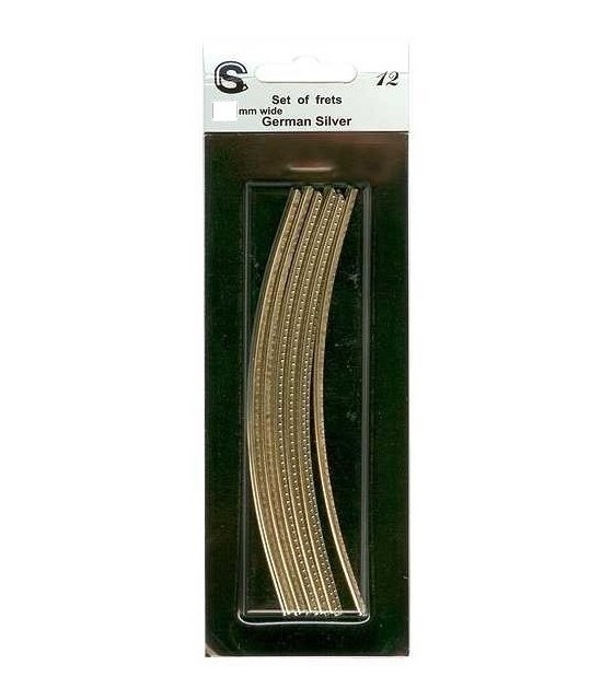Fil de frette 2,0 mm extra dur pour guitare classique, guitare acoustique, etc.