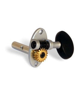 Tête de cheville fendue Schertler en chrome satiné