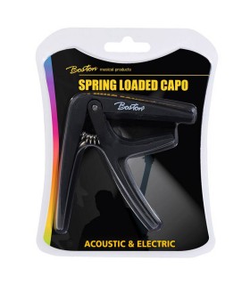 BC-85-BK | Boston Capo für Akustik-/E-Gitarre
