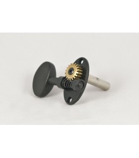 Schertler satinschwarz geschlitzter Peghead