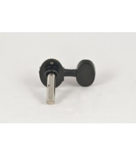 Schertler satinschwarz geschlitzter Peghead