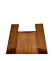 Sapele mahogany back and sides set for ukulele