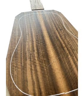 Eucalyptus Back and Sides Set 75 for Acoustic Guitar