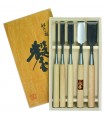 Hattori® Japanese chisels set of 5