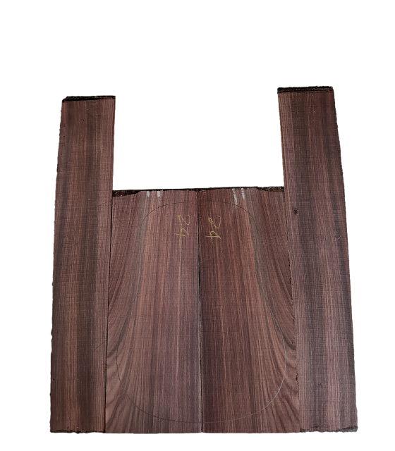 Indian rosewood back and sides set 24 for acoustic guitar