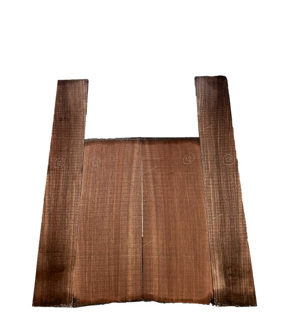 Indian rosewood back and sides set 12 for acoustic guitar