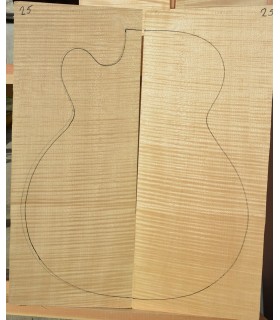 archtop back and sides set