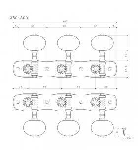 Gotoh 35G-1800-2M/B